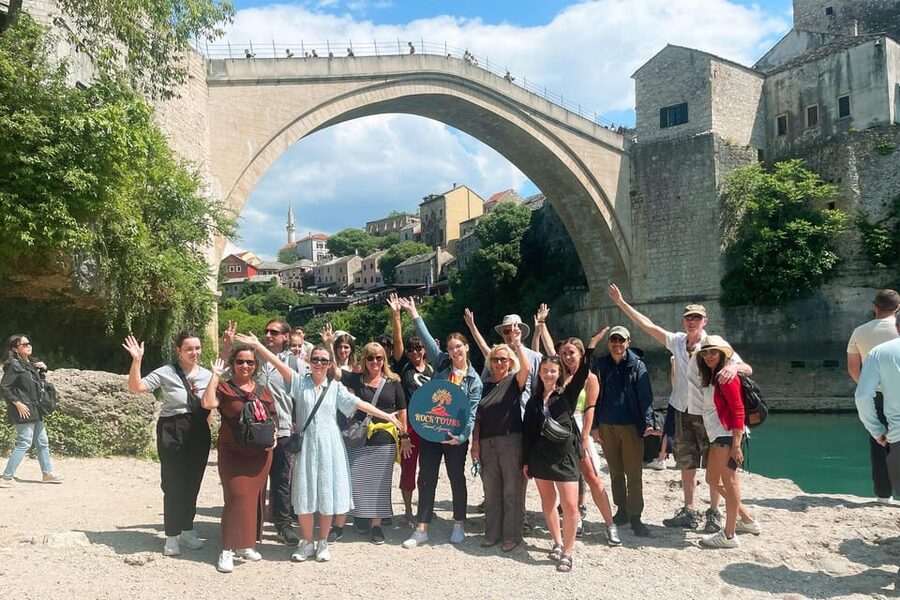 Dubrovnik: Mostar & Kravica Waterfalls Day Trip - Guides, drivers, and the feel of the day