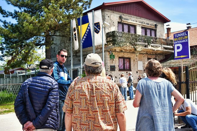Fall of Yugoslavia, Sarajevo War Tour with Tunnel of Hope Museum and Frontlines - Sniper Alley and the former Holiday Inn