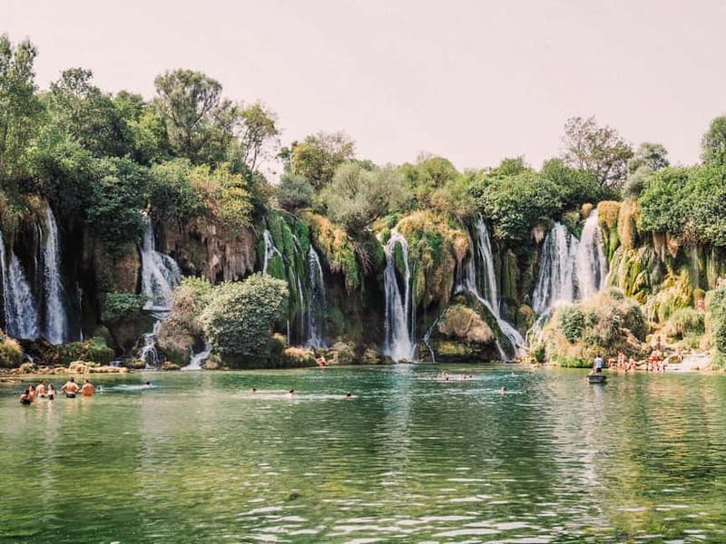 From Dubrovnik: Mostar and Kravice Waterfalls Day Trip - Kravice Waterfalls: a short, photogenic stop