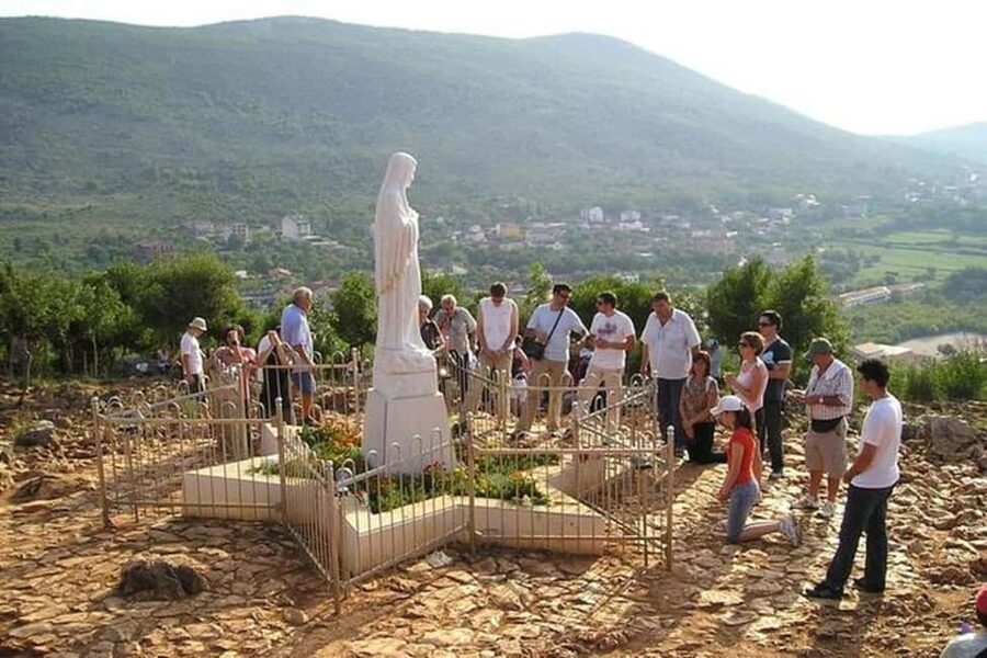 From Makarska: Medugorje Day Trip - The road from Makarska into Herzegovina