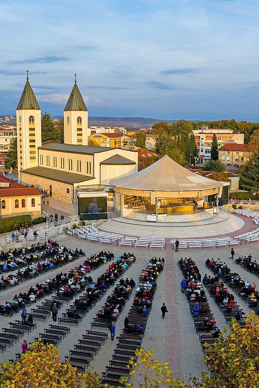 From Makarska: Medugorje Day Trip - St. James Church and the center of town