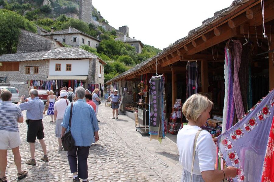 From Makarska Riviera: Day Trip to Mostar - First look at the Neretva and Stari Most
