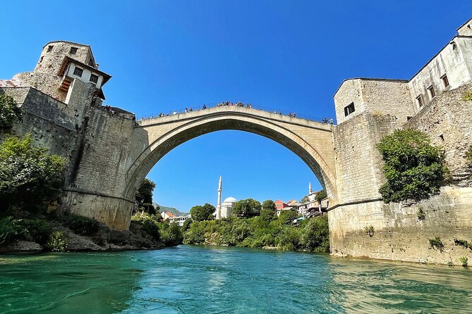 From Sarajevo: Private Mostar, Blagaj and Kravice Waterfalls Tour - Počitelj, a stone village climbing the hillside