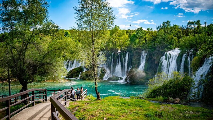 From Split and Trogir: Mostar Tour with Kravica Waterfalls - Kravica Waterfall is the refreshing finale
