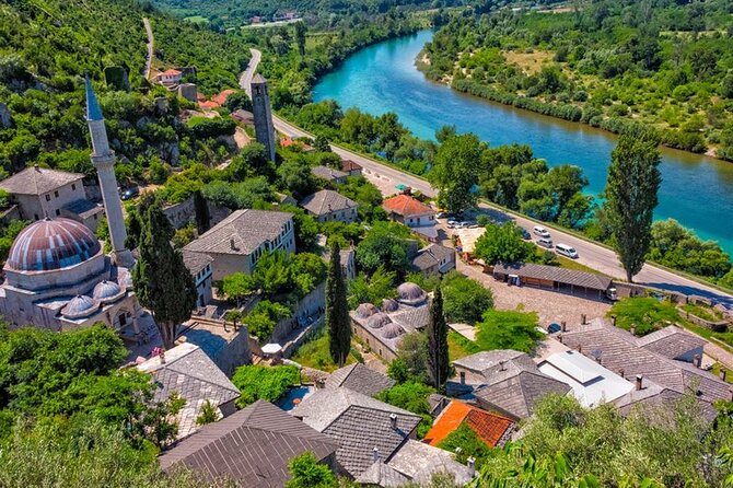 Full-Day Tour in Herzegovina, Blagaj, Počitelj, and Kravice - Kravice Falls, swimming, and three hours by the water