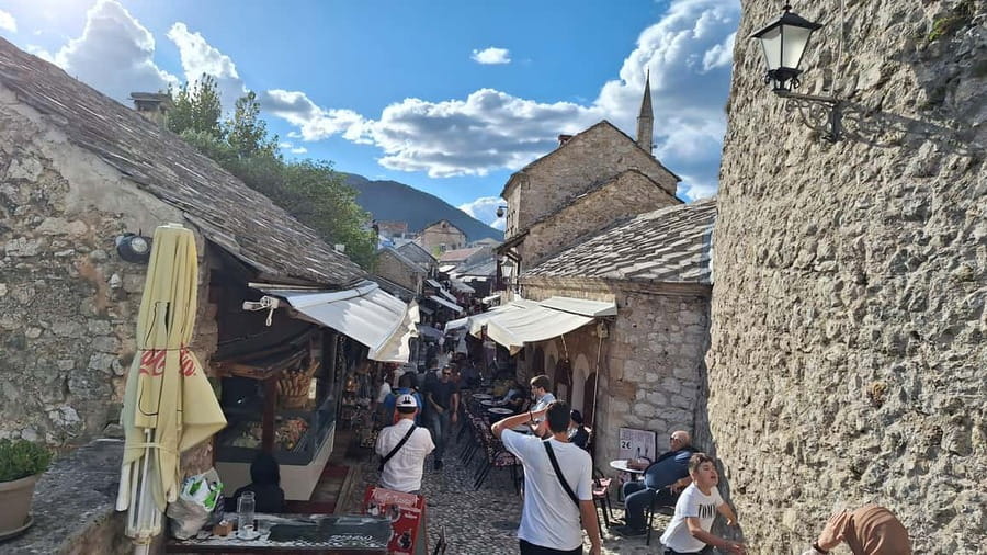 Kravice waterfall excursion, Ston,Međugorje, Mostar - Mostar gives you the main history and city time