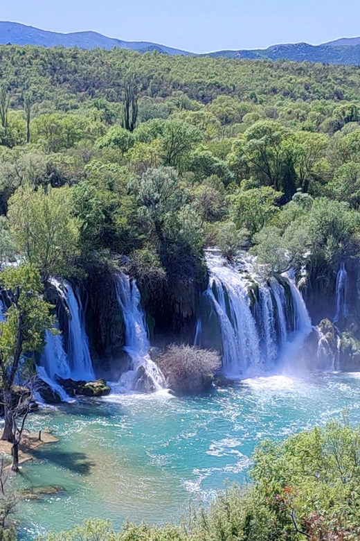 Mostar: 1-Way Herzegovina Highlights Tour to Dubrovnik - The Buna channel is a small stop with a big view