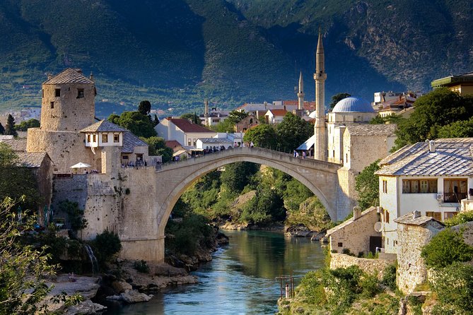 Mostar Ancient Town - Architecture, alleys, and the Neretva River