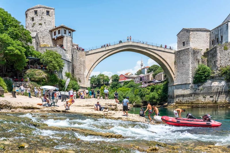 Mostar & Kravice Waterfalls: Guided Day Trip from Dubrovnik - Morning pickup across Dubrovnik