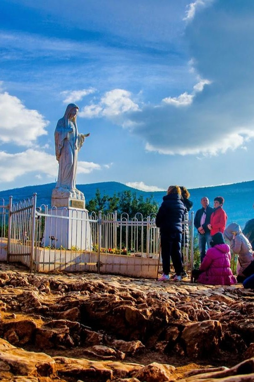 Private Day trip to Medjugorje from Split or Dubrovnik - Kravica Waterfalls changes the pace