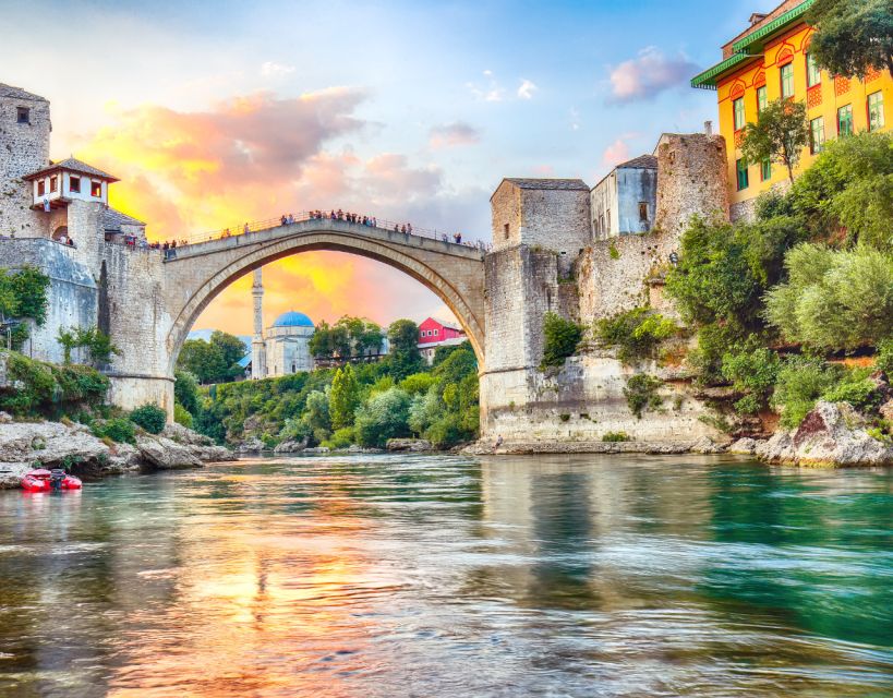 Private Full - Day Tour: Mostar & Kravice Waterfalls from Du - Arriving in Mostar and finding the Old Bridge