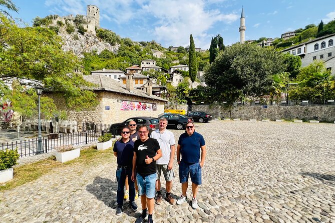PRIVATE SUNNY HERZEGOVINA TOUR (Mostar + Kravice Falls + 3cities) - Konjic Bridge and a Very Old Settlement