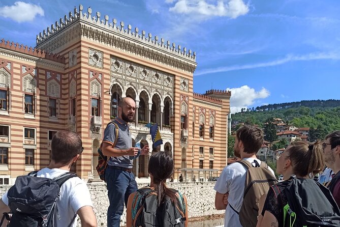 PROFESSIONAL SARAJEVO WALKING TOUR - With guide who guided STING! - Sacred Heart Cathedral and Sarajevo’s marks of war
