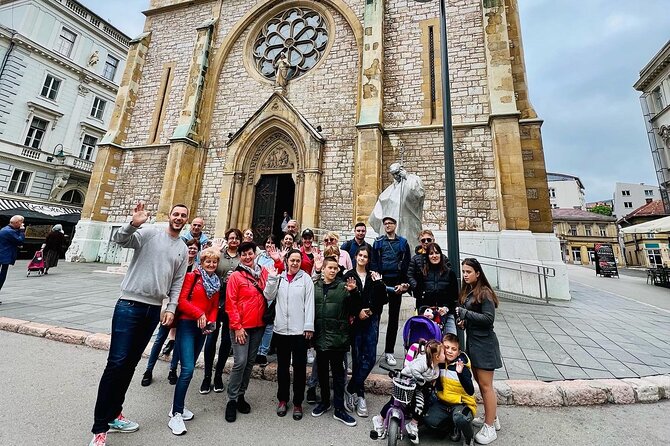 PROFESSIONAL SARAJEVO WALKING TOUR - With guide who guided STING! - Orthodox church, Mondo sculpture, and the city park