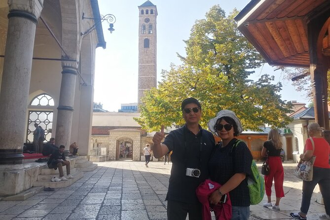 Sarajevo for beginners - The Emperor’s Mosque, Inat kuća, and the river crossing