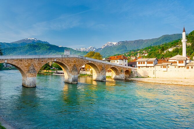Sarajevo: Mostar Konjic Blagaj Pocitelj Fortica Skywalk Waterfall - Stolac and the final stretch
