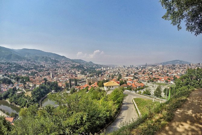 SARAJEVO SIEGE TIMES '92-'95 / Sarajevo Roses & Tunnel of Hope / - Trebević Vidikovac and the view along the war line