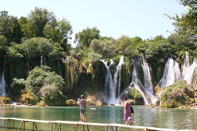 Sarajevo to Dubrovnik: One-Way Tour via Mostar, Kravica Falls, Blagaj & Pocitelj - Two Hours Around Mostar’s Old Bridge