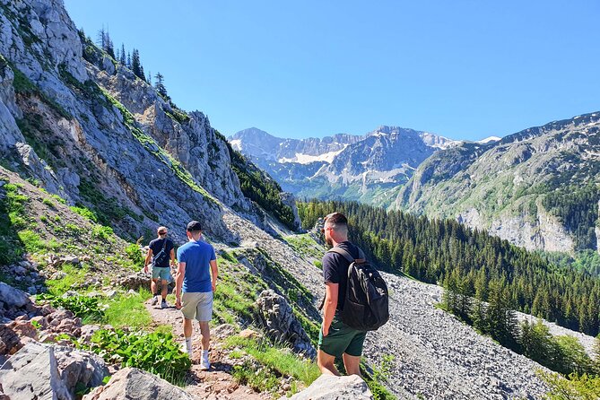 Sutjeska National Park Hike from Sarajevo - The Tjentište Memorial after the hike